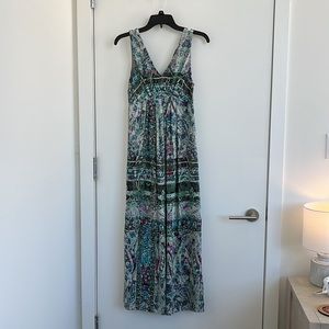 Presley Skye Print Woven Maxi Dress